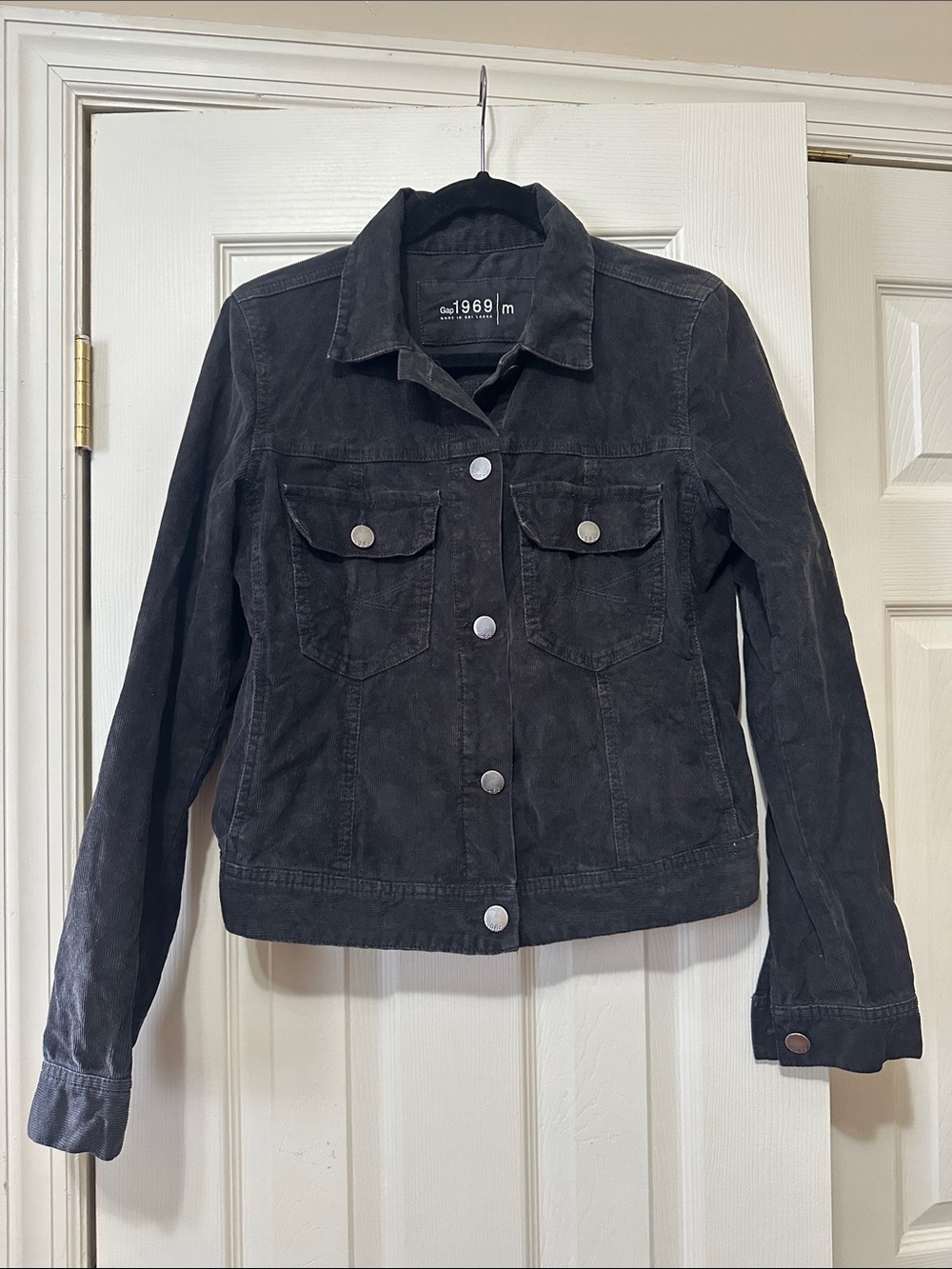 Gap 1969 Women's Black corduroy Jacket